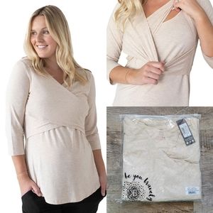 Maternity Kindred Bravely Crossover Top